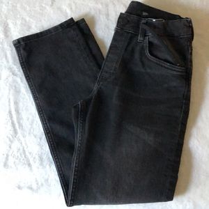 H&M Black Faded Soft Jogger Jeans